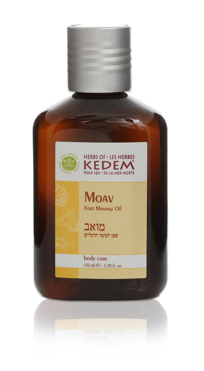 Moav - Foot Massage Oil 125ml - Kedem Herbs Canada