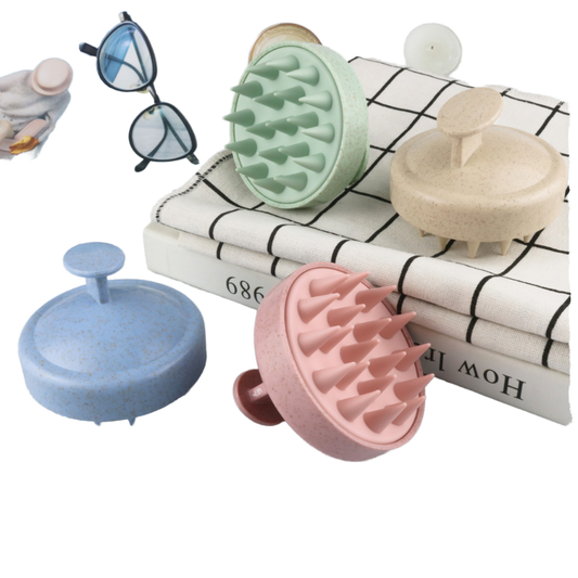 Soft Silicone Scalp Shampoo Brush
