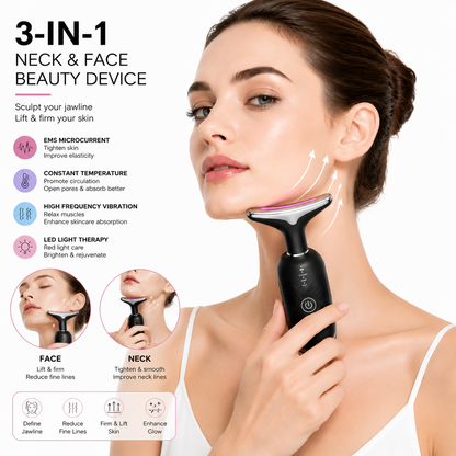 3-in-1 Face, Eye & Neck Beauty Massage Set