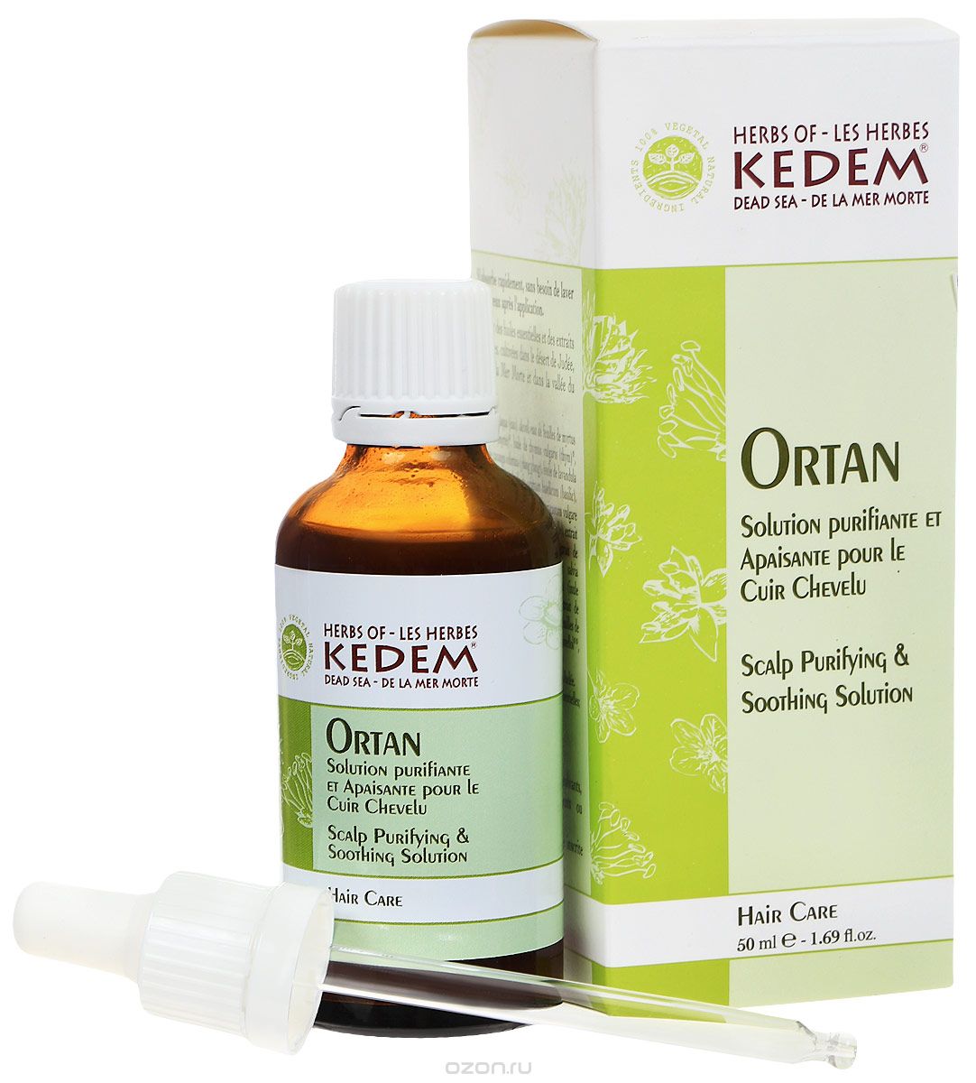 ORTAN - Scalp cleanser for stronger hair - Kedem Herbs Canada